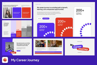 My Career Journey PowerPoint Template